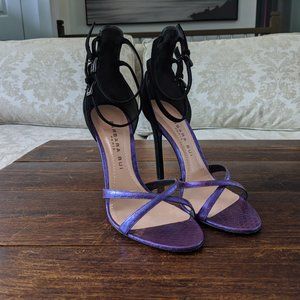 Barbara Bui Suede Ankle-Strap Sandals / Heels